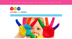Desktop Screenshot of coombedaynursery.co.uk
